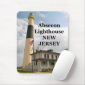 Tapis De Souris Phare d'Absecon, New Jersey Mousepad (Avec souris)