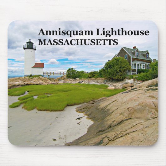 Tapis De Souris Phare d'Annisquam, Massachusetts Mousepad (Devant)