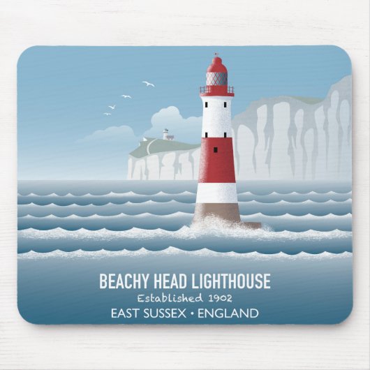 Tapis De Souris Phare de Beachy Head (Devant)