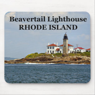 Tapis De Souris Phare de Beavertail, Rhode Island Mousepad