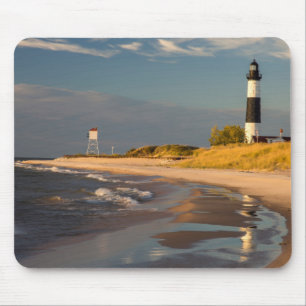 Tapis De Souris Phare de Big Sable Point sur le lac Michigan 2