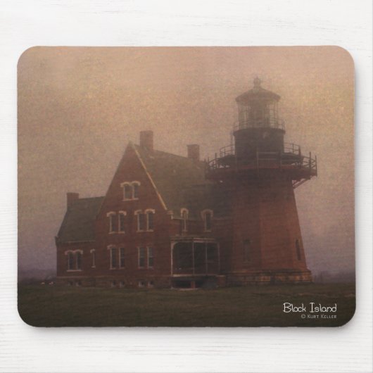 Tapis De Souris Phare de Block Island (Devant)