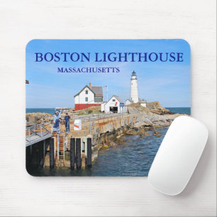 Tapis De Souris Phare de Boston, le Massachusetts Mousepad