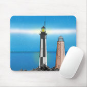 Tapis De Souris Phare de Cape Henry Virginie (Avec souris)