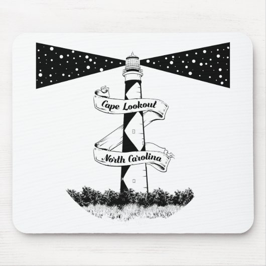 Tapis De Souris Phare de Cape Lookout (Devant)