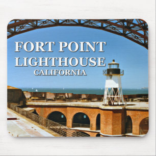 Tapis De Souris Phare de Fort Point, Californie Mousepad