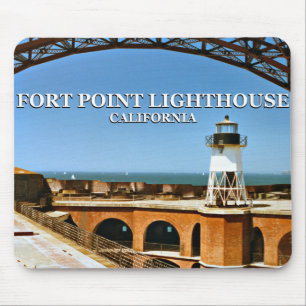 Tapis De Souris Phare de Fort Point, Californie Mousepad