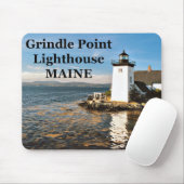Tapis De Souris Phare de Grindle Point, Maine Mousepad (Avec souris)