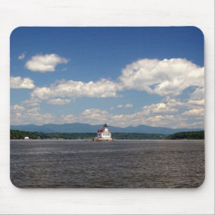 Tapis De Souris Phare de la rivière Hudson
