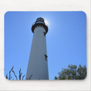 Tapis De Souris Phare de l'île Saint-Simons