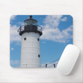 Tapis De Souris Phare de Manistee (Avec souris)