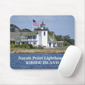 Tapis De Souris Phare de Nayatt Point, Rhode Island Mousepad (Avec souris)