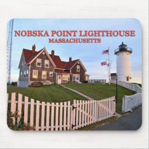 Tapis De Souris Phare de Nobska Point, Massachusetts Mousepad