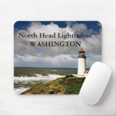 Tapis De Souris Phare de North Head, Washington Mousepad (Avec souris)