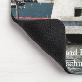 Tapis De Souris Phare de Palmer Island, Massachusetts Mousepad (Coin)