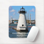 Tapis De Souris Phare de Palmer Island, Massachusetts Mousepad (Avec souris)