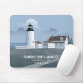 Tapis De Souris Phare de Pemaquid Point (Avec souris)