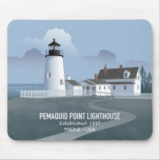 Tapis De Souris Phare de Pemaquid Point