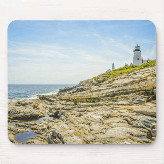 Tapis De Souris Phare de Pemaquid Point Maine (Devant)