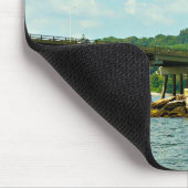 Tapis De Souris Phare de Plum Beach, Rhode Island Mousepad (Coin)