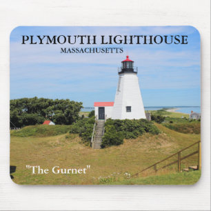 Tapis de souris phare de Plymouth, "The Gurnet", M