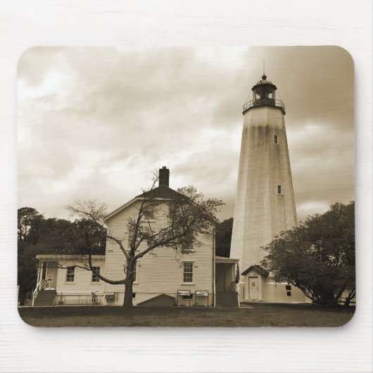 Tapis De Souris Phare de Sandy Hook (Devant)