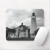 Tapis De Souris Phare de Sandy Hook (Avec souris)
