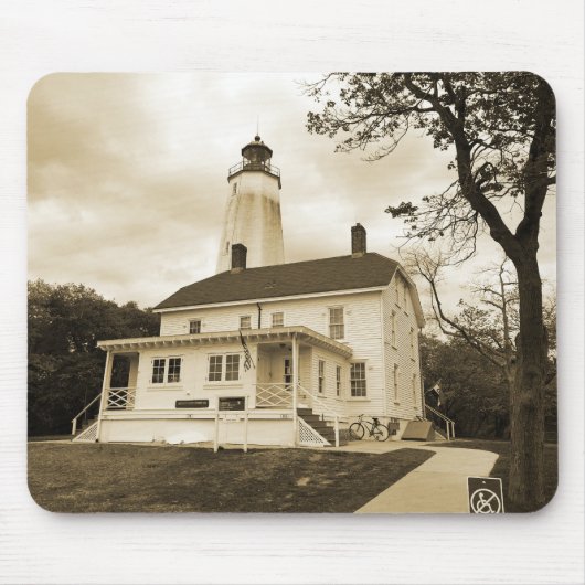 Tapis De Souris Phare de Sandy Hook (Devant)