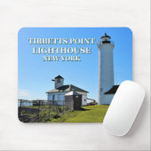 Tapis De Souris Phare de Tibbetts Point, New York Mousepad (Avec souris)