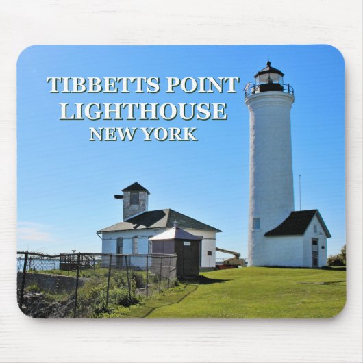 Tapis De Souris Phare de Tibbetts Point, New York Mousepad (Devant)