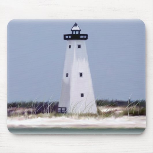 Tapis De Souris Phare d'île de bateau (Devant)