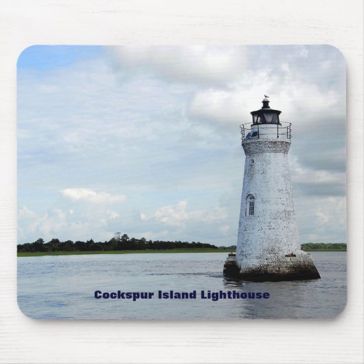 Tapis De Souris Phare d'île de Cockspur (Devant)