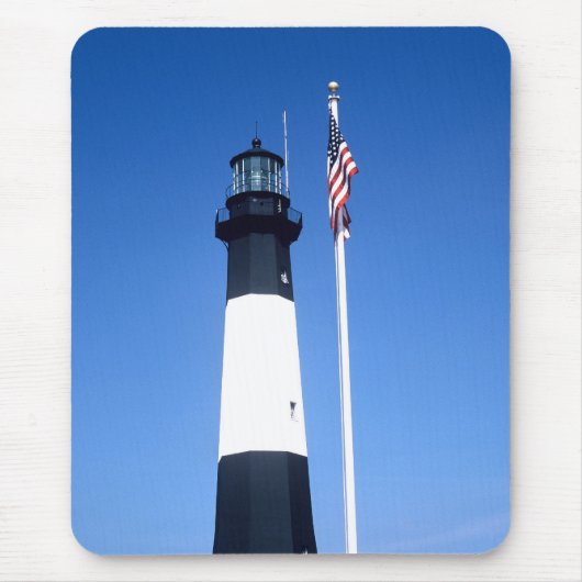 Tapis De Souris Phare d'île de Tybee (Devant)