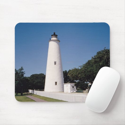 Tapis De Souris Phare d'Ocracoke (Avec souris)