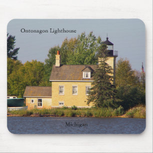 Tapis De Souris Phare d'Ontonagon 2023 mousepad