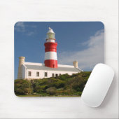 Tapis De Souris Phare du cap Agulhas, Cap-Occidental 3 (Avec souris)
