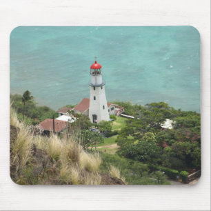Tapis De Souris Phare en dessous sur l'océan Mousepad