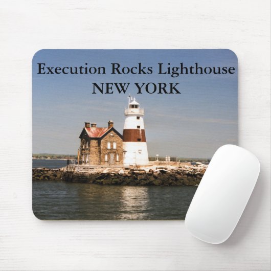 Tapis De Souris Phare Execution Rocks, New York Mousepad (Avec souris)