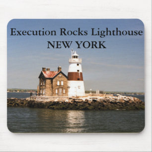 Tapis De Souris Phare Execution Rocks, New York Mousepad