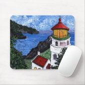 Tapis De Souris Phare principal de Heceta (Avec souris)