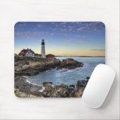 Tapis De Souris Phare principal de Portland (Avec souris)