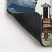 Tapis De Souris Phare Stormy - Tour de navigation (Coin)