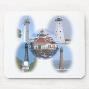 Tapis De Souris Phares de Côte du Golfe