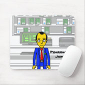 Tapis De Souris Pharmacien Jones Mousepad (Avec souris)