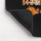 Tapis De Souris Pharmacien Leopard Casquette Automne Thanksgiving  (Coin)
