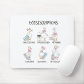 Tapis De Souris Pharmacy Funny Goose Silly Prescriptions Puns Medi (Avec souris)