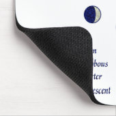 Tapis De Souris Phases de lune (Coin)