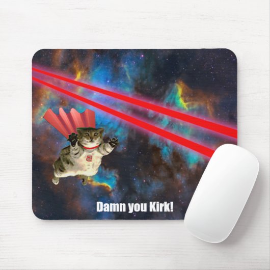Tapis De Souris Phasques d'évasion Spacecat (Avec souris)
