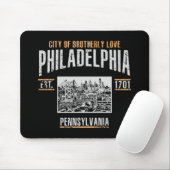 Tapis De Souris Philadelphie (Avec souris)