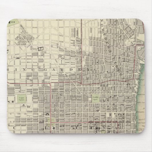 Tapis De Souris Philadelphie 8 (Devant)